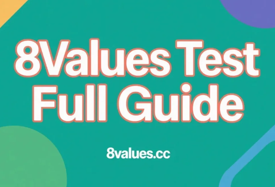 8values political test full guide
