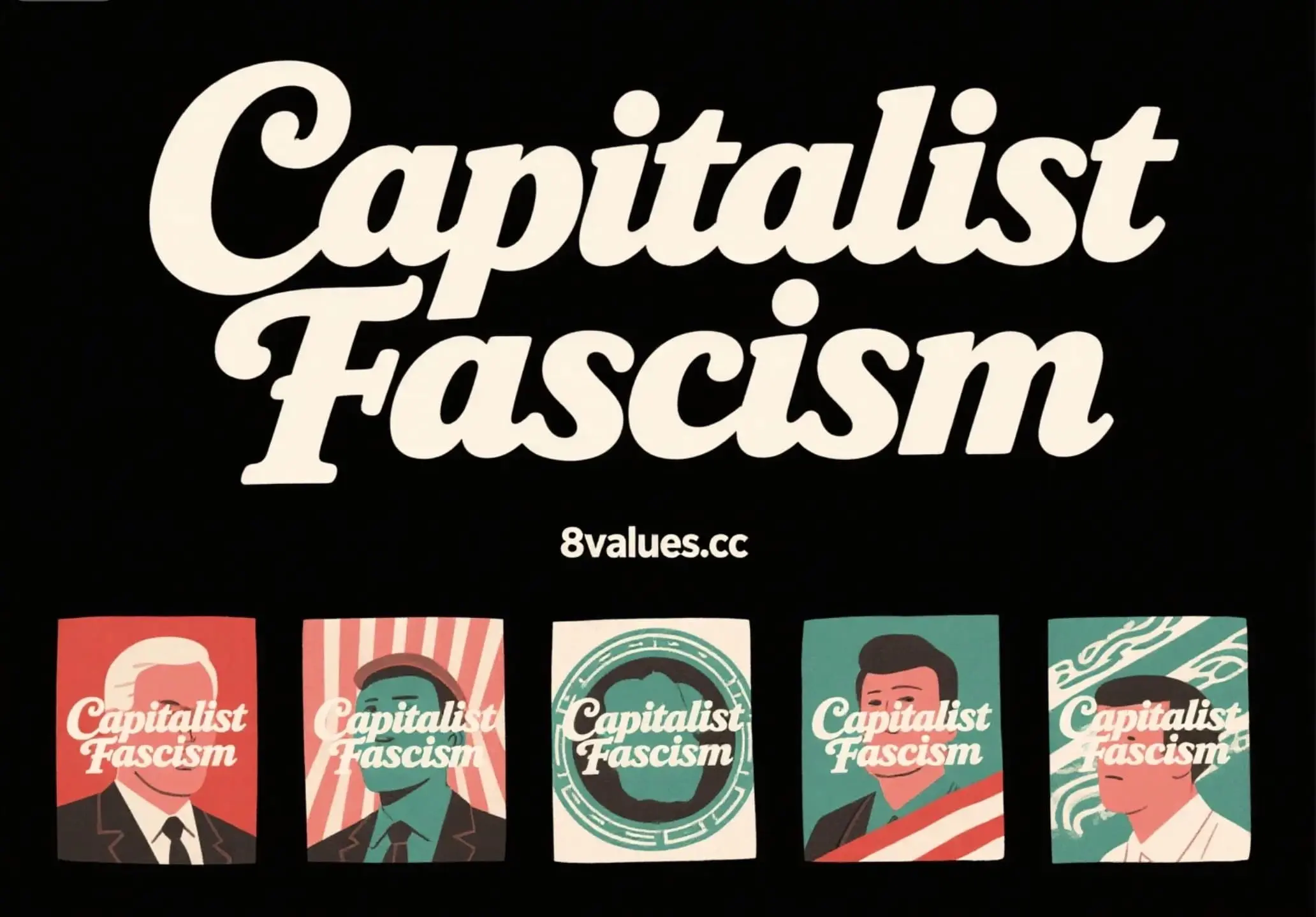Capitalist Fascism | 8values ​​Interpretation of ideological ideology of political tests