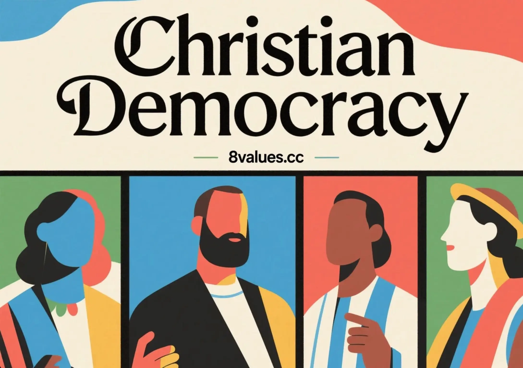 Christian Democracy | 8values ​​Interpretation of ideological ideology of political tests