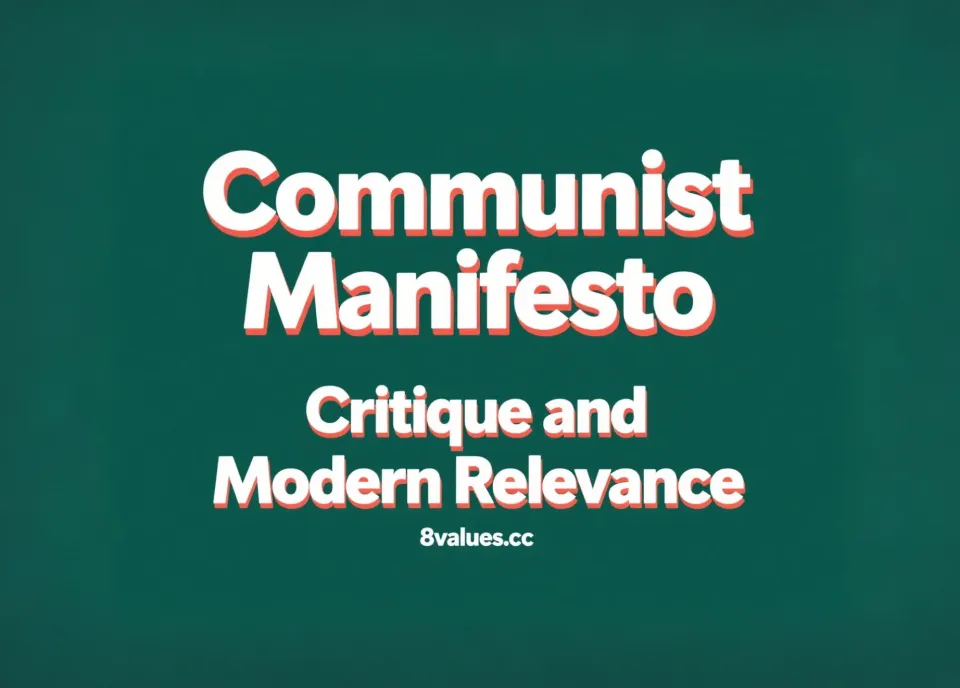 The Communist Manifesto: The sharp weapon of scientific criticism and contemporary value