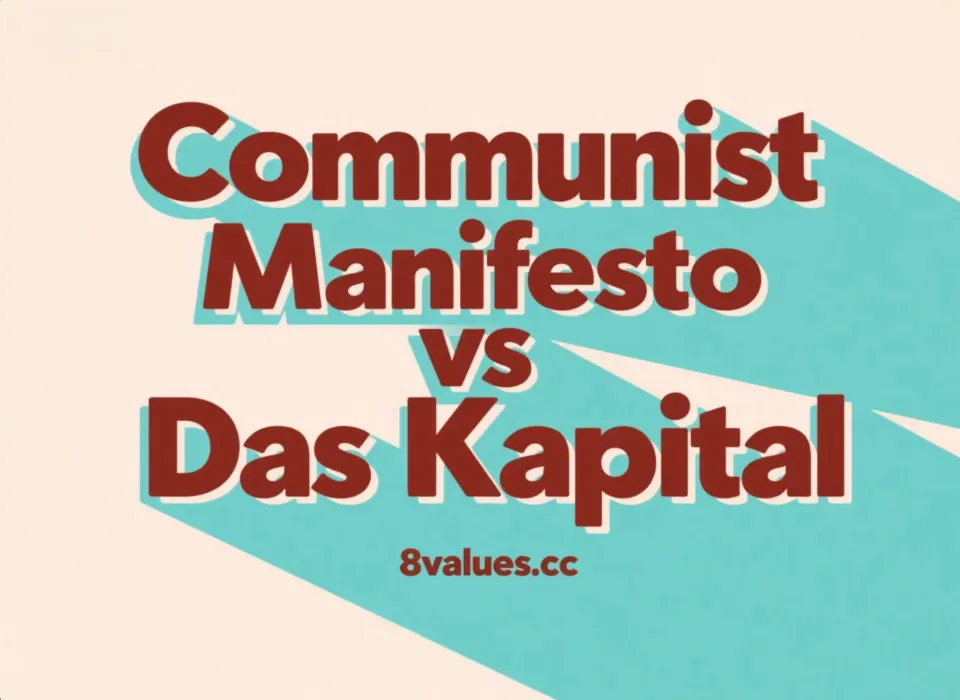 《共產黨宣言》（Communist Manifesto）與《資本論》（Das Kapital）：政治綱領和經濟科學巨著的聯繫與區別