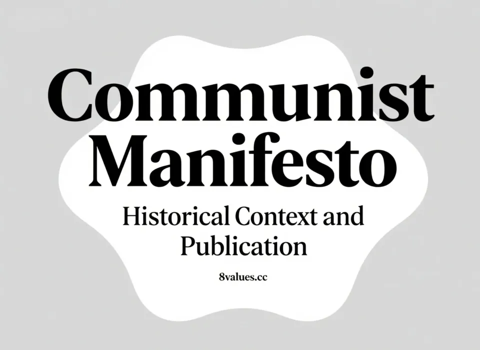 The birth of The Communist Manifesto: Historical background, drafting and far-reaching influence