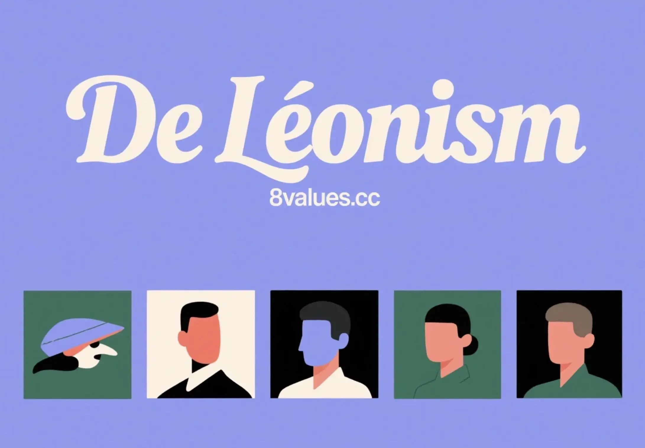De Leonism | 8values ​​Interpretation of ideological ideology of political tests