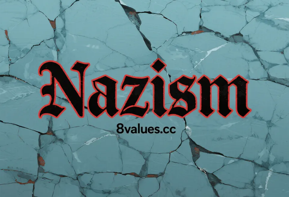 Nazism | 8values ​​Interpretation of ideological ideology in political test