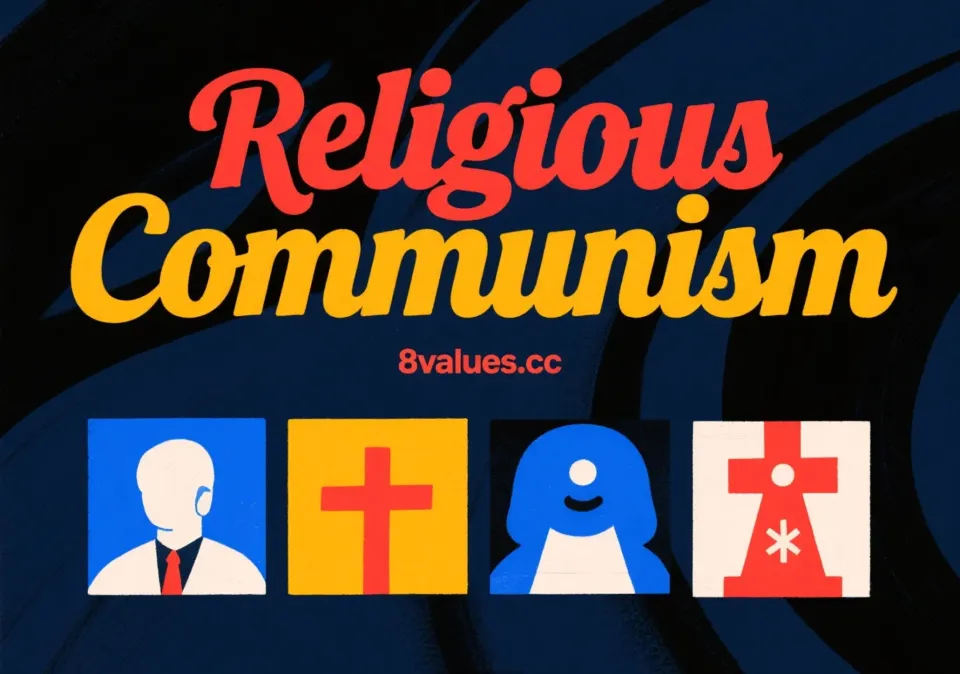 Religious Communism | 8values ​​Interpretation of ideological ideology in political tests
