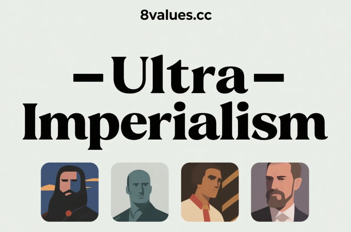 Ultra-imperialism | 8values ​​Interpretation of ideological ideology in political tests