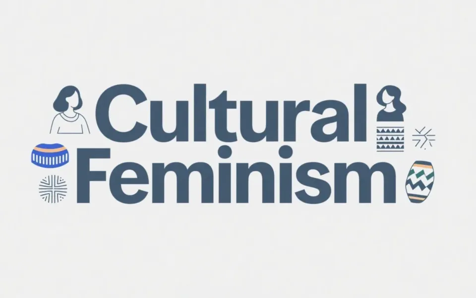 Cultural feminism symbol art illustration