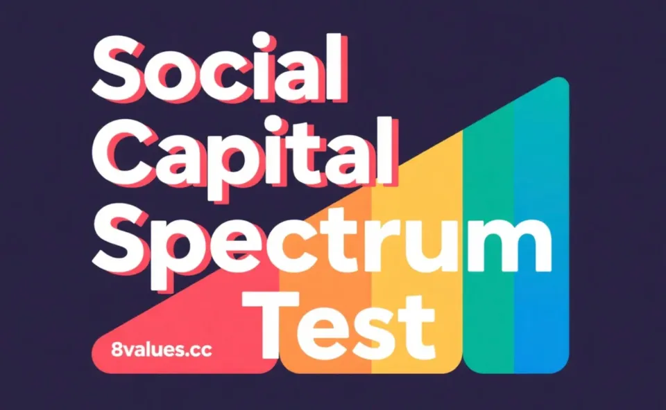 Questionário sobre o espectro do capital social: entenda seus valores sociais e tendências políticas